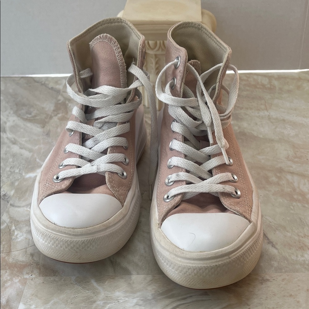 Converse Women's Pink High-Top Sneakers